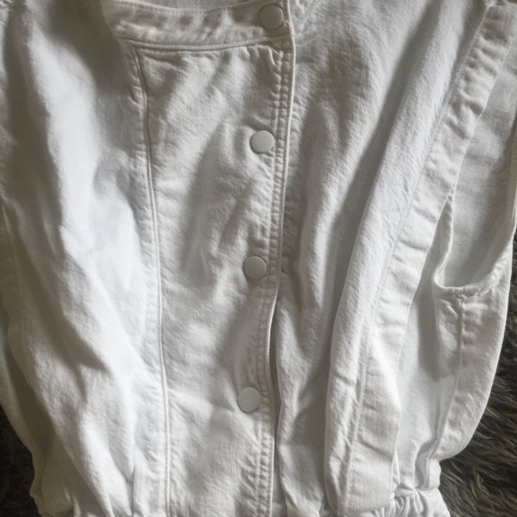 Zara White Sleeveless Jumpsuit - Picture 3 of 8